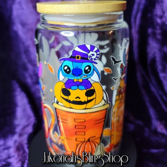 Stitch Halloween Libbey Cup - Picture 2 of 5